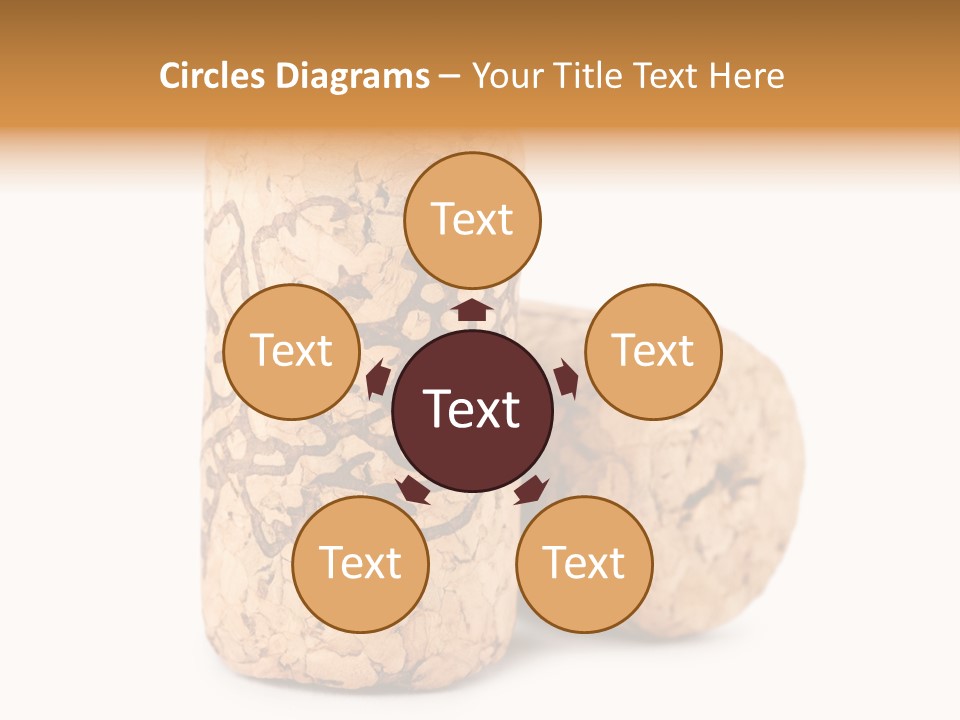 Covering Propriete Wine PowerPoint Template