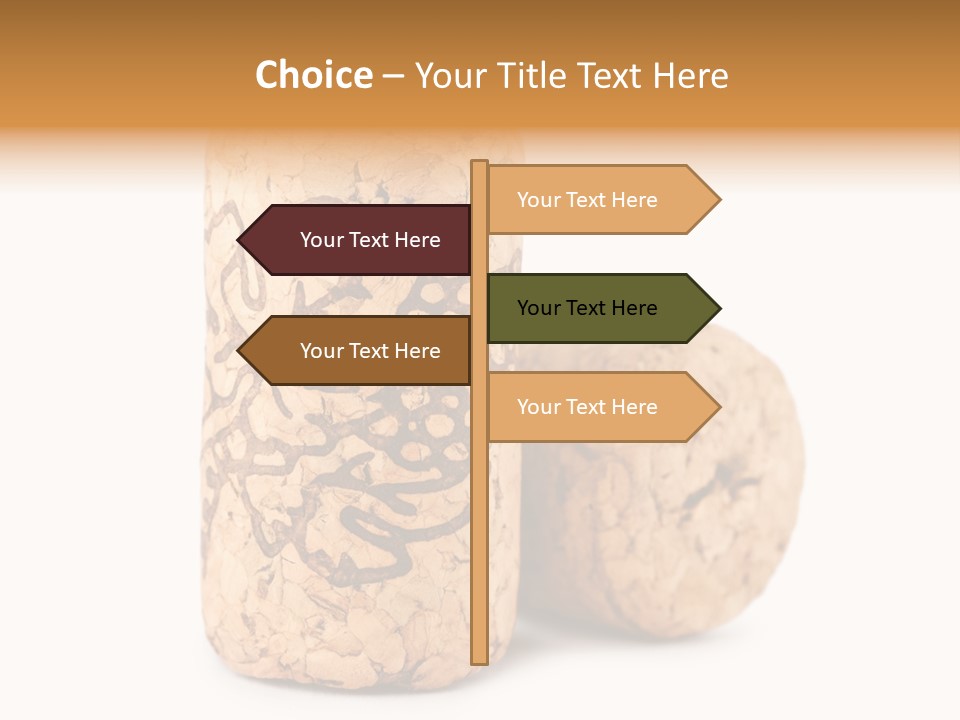 Covering Propriete Wine PowerPoint Template