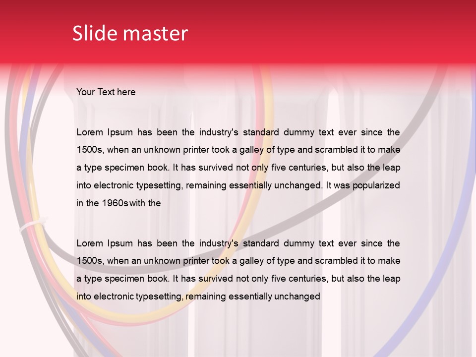 Cleaning Purity Machine PowerPoint Template