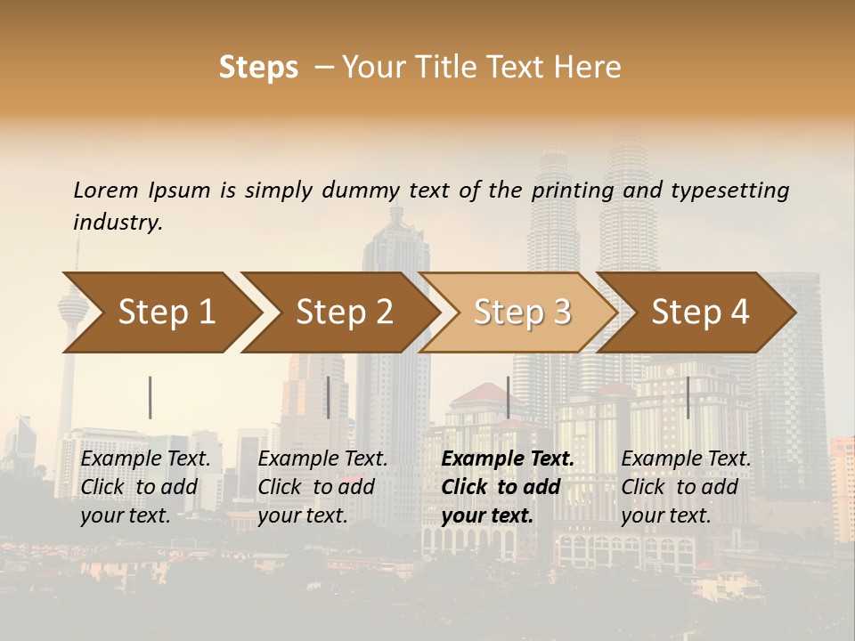 Malaysian Night Attraction PowerPoint Template