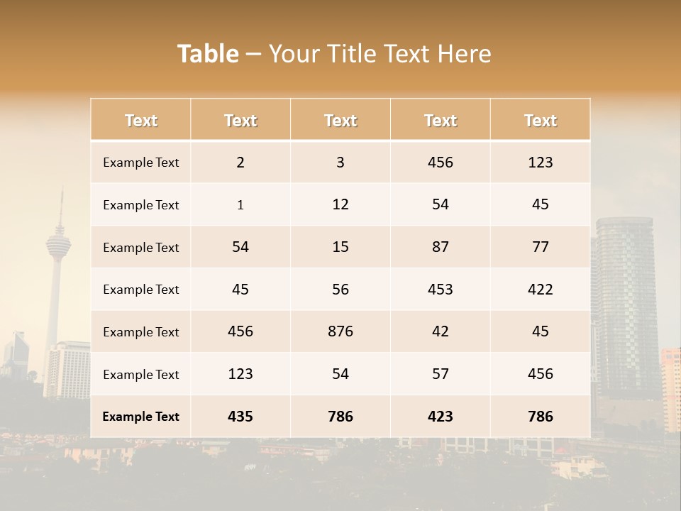 Malaysian Night Attraction PowerPoint Template
