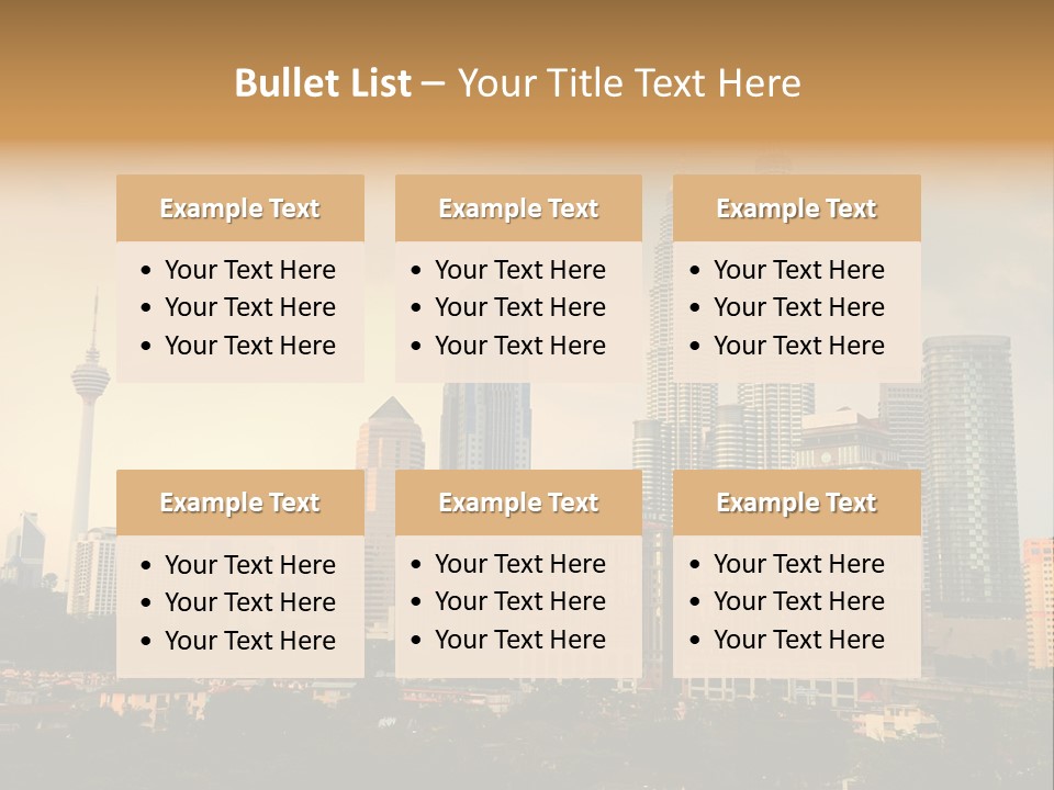 Malaysian Night Attraction PowerPoint Template