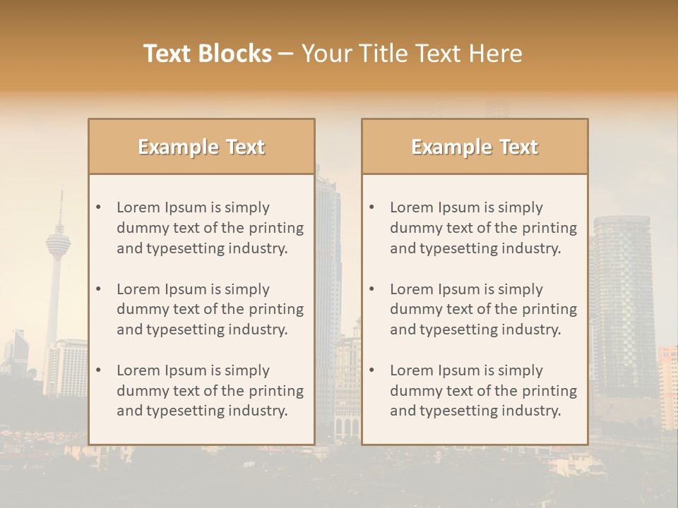 Malaysian Night Attraction PowerPoint Template