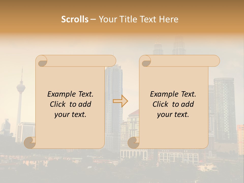 Malaysian Night Attraction PowerPoint Template