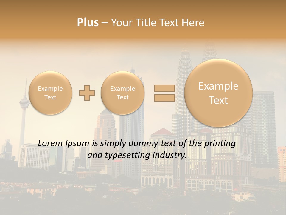 Malaysian Night Attraction PowerPoint Template