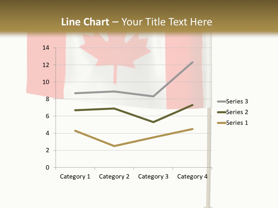 Glory Stand Flag PowerPoint Template