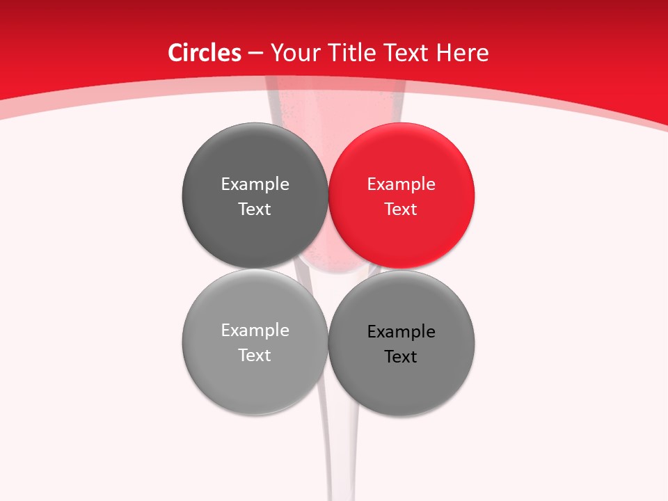 Champagne Summer Cocktail PowerPoint Template