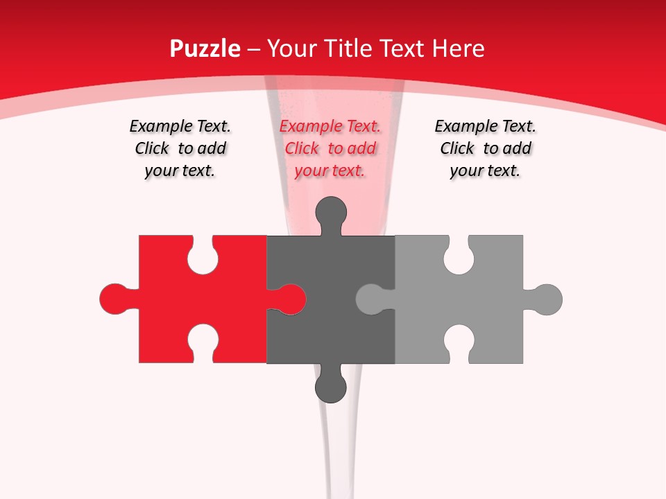 Champagne Summer Cocktail PowerPoint Template