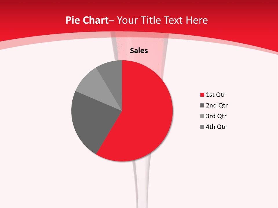 Champagne Summer Cocktail PowerPoint Template