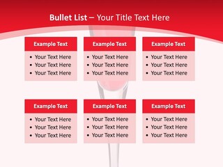 Champagne Summer Cocktail PowerPoint Template