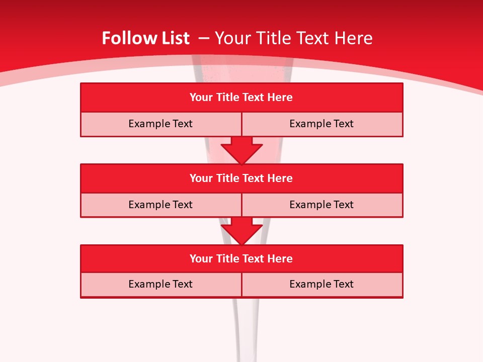 Champagne Summer Cocktail PowerPoint Template