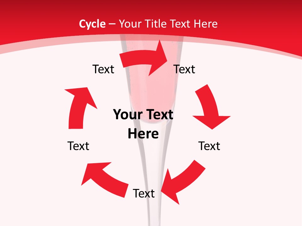 Champagne Summer Cocktail PowerPoint Template