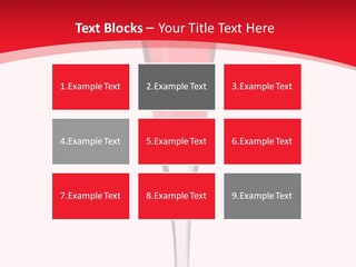 Champagne Summer Cocktail PowerPoint Template