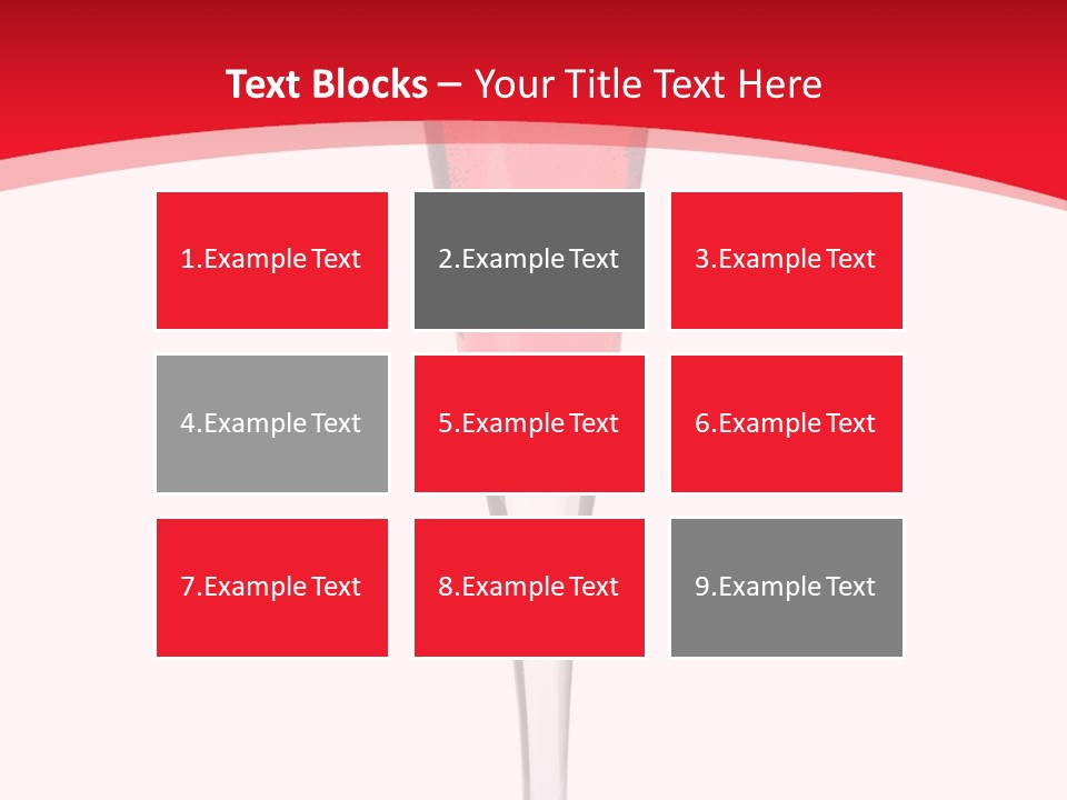 Champagne Summer Cocktail PowerPoint Template