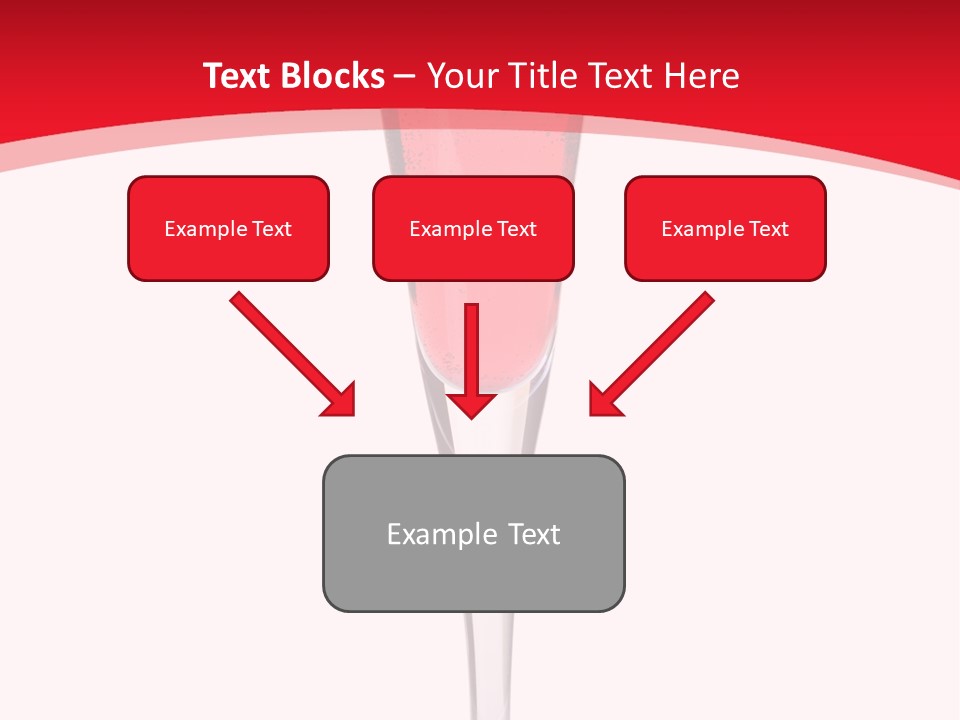Champagne Summer Cocktail PowerPoint Template