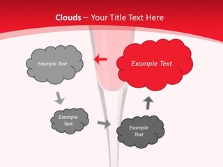 Champagne Summer Cocktail PowerPoint Template