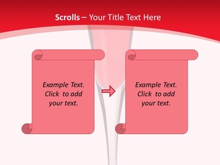 Champagne Summer Cocktail PowerPoint Template