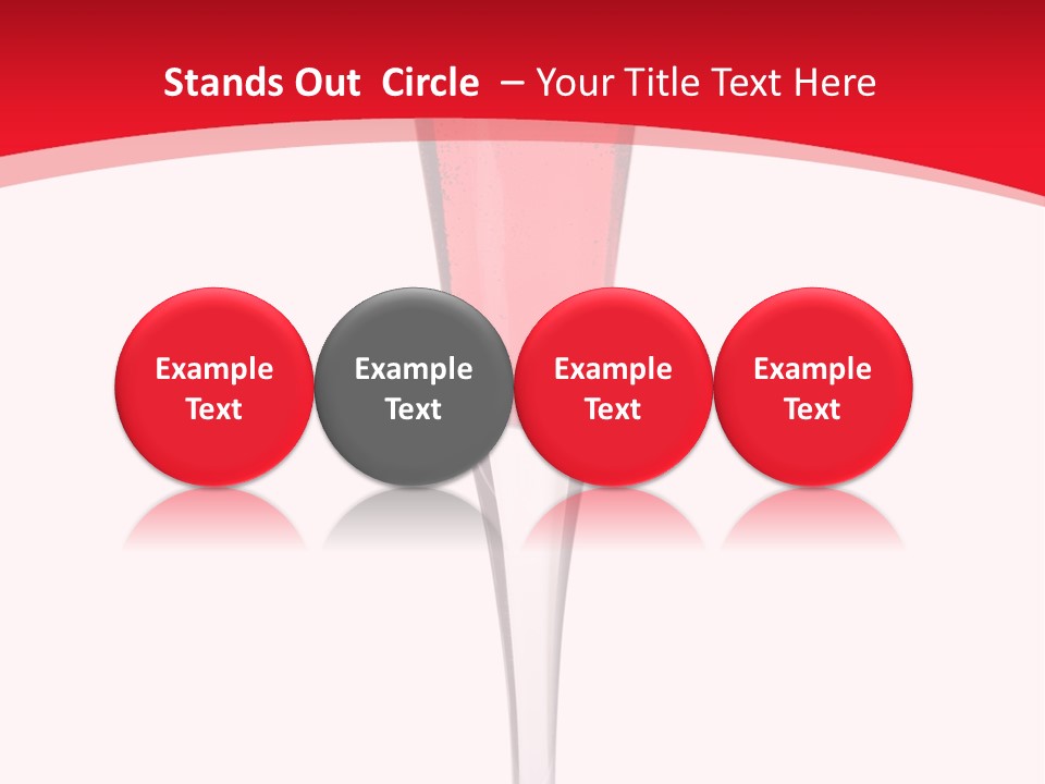 Champagne Summer Cocktail PowerPoint Template