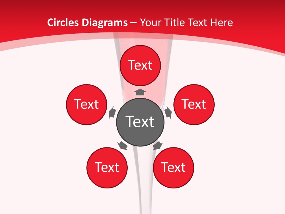 Champagne Summer Cocktail PowerPoint Template