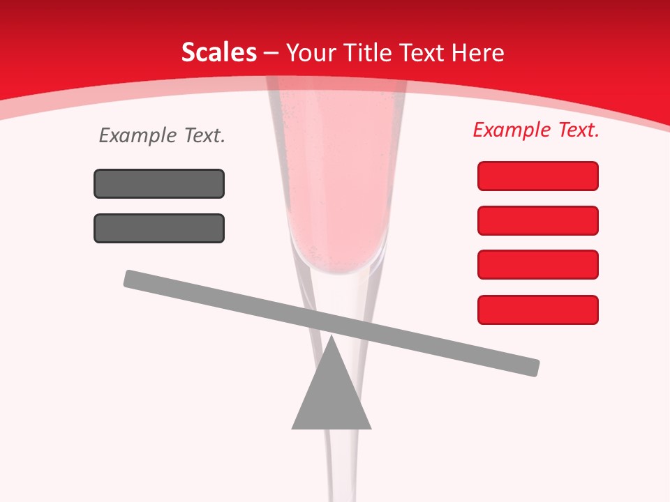 Champagne Summer Cocktail PowerPoint Template