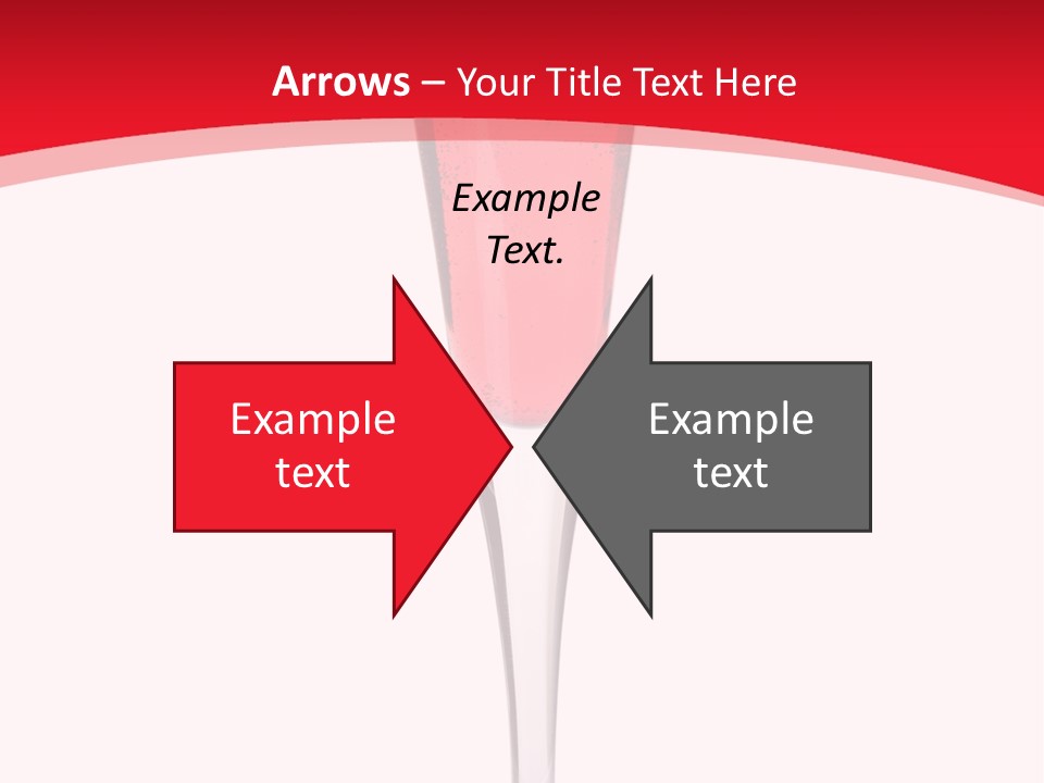 Champagne Summer Cocktail PowerPoint Template