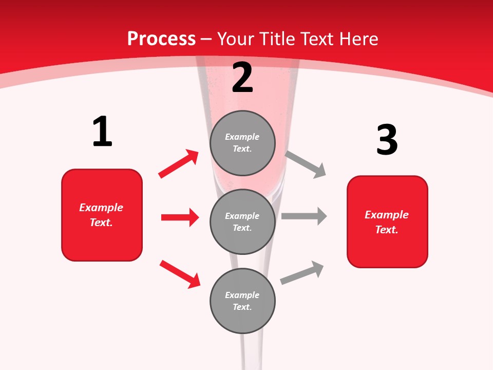 Champagne Summer Cocktail PowerPoint Template