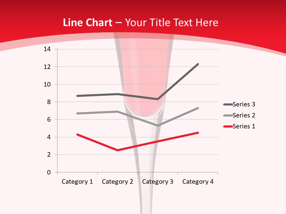 Champagne Summer Cocktail PowerPoint Template