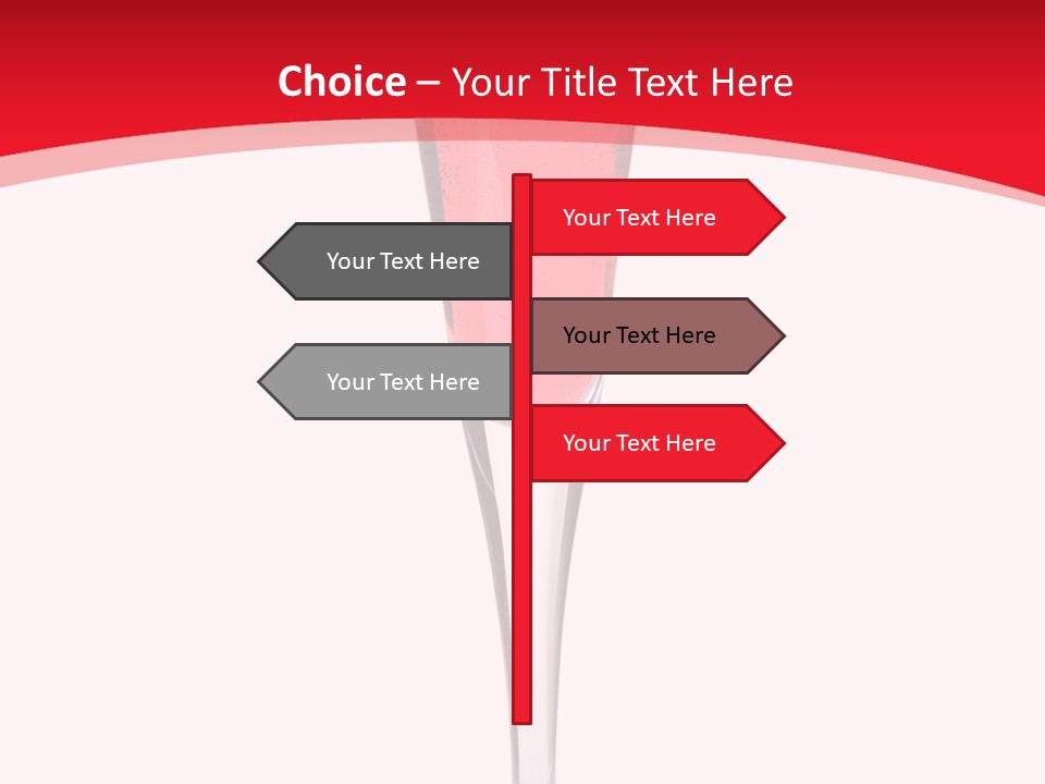 Champagne Summer Cocktail PowerPoint Template