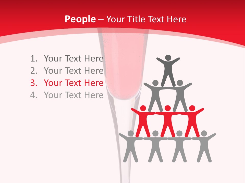 Champagne Summer Cocktail PowerPoint Template