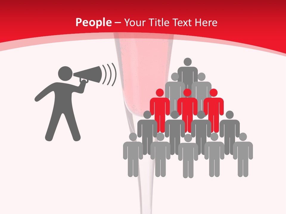 Champagne Summer Cocktail PowerPoint Template