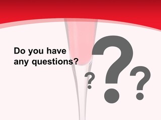 Champagne Summer Cocktail PowerPoint Template