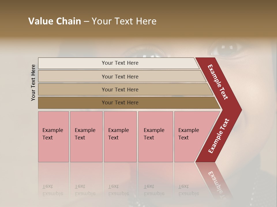 Young Boy Brown PowerPoint Template