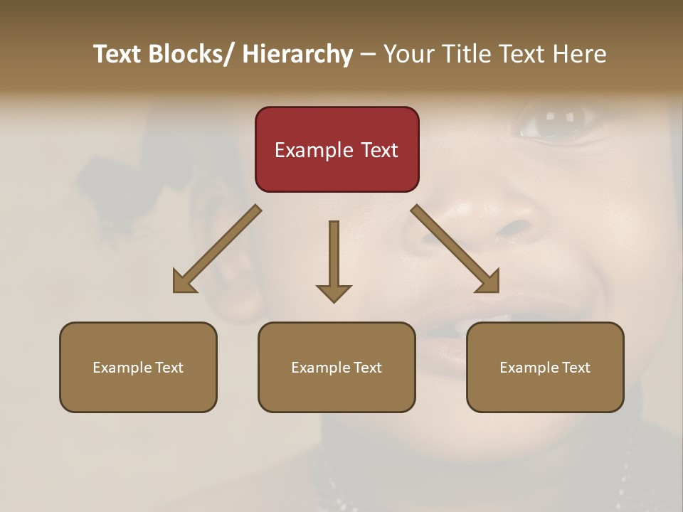 Young Boy Brown PowerPoint Template