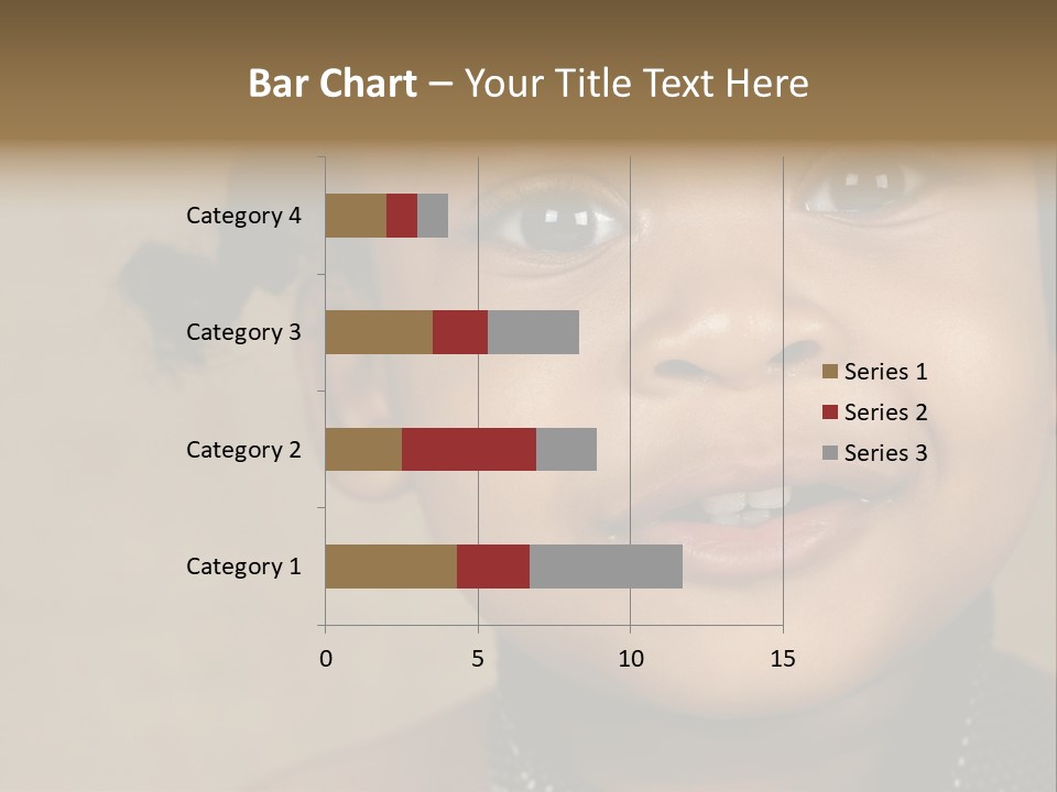 Young Boy Brown PowerPoint Template