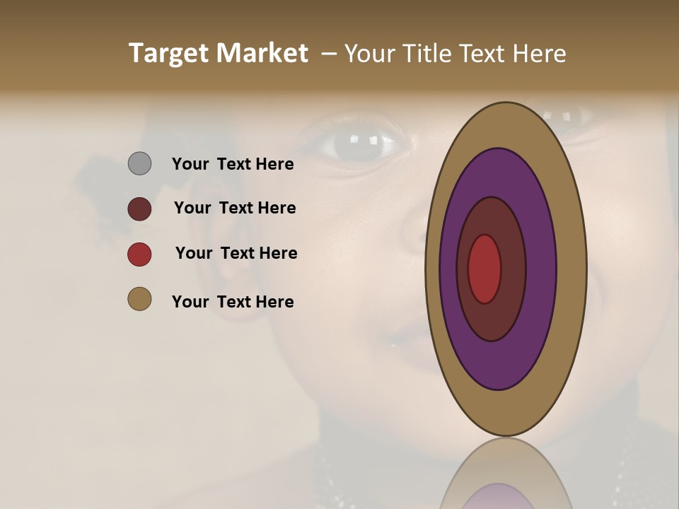 Young Boy Brown PowerPoint Template