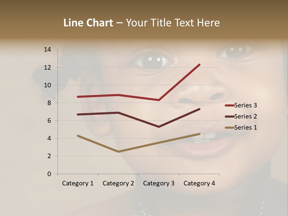 Young Boy Brown PowerPoint Template
