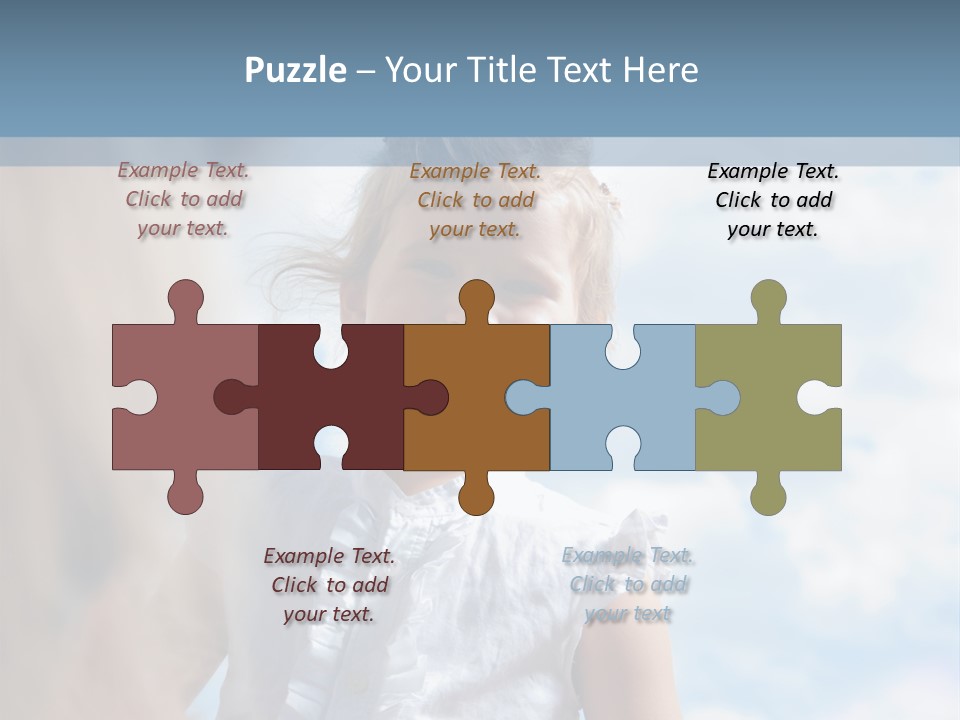 Paddock Child Leisure PowerPoint Template