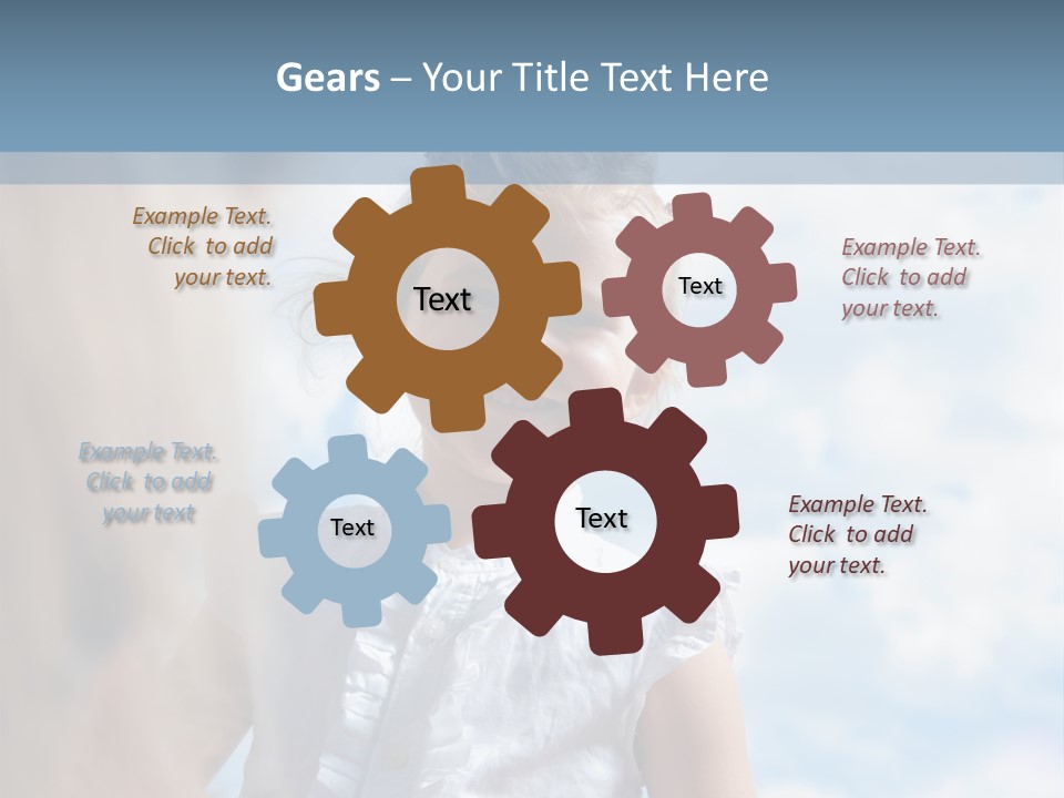 Paddock Child Leisure PowerPoint Template