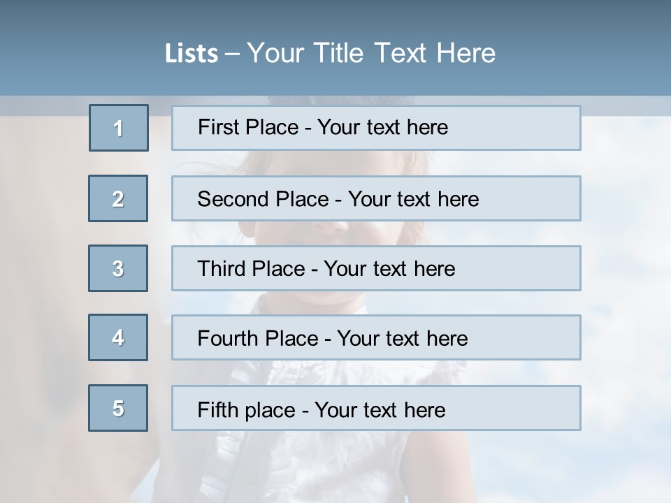 Paddock Child Leisure PowerPoint Template