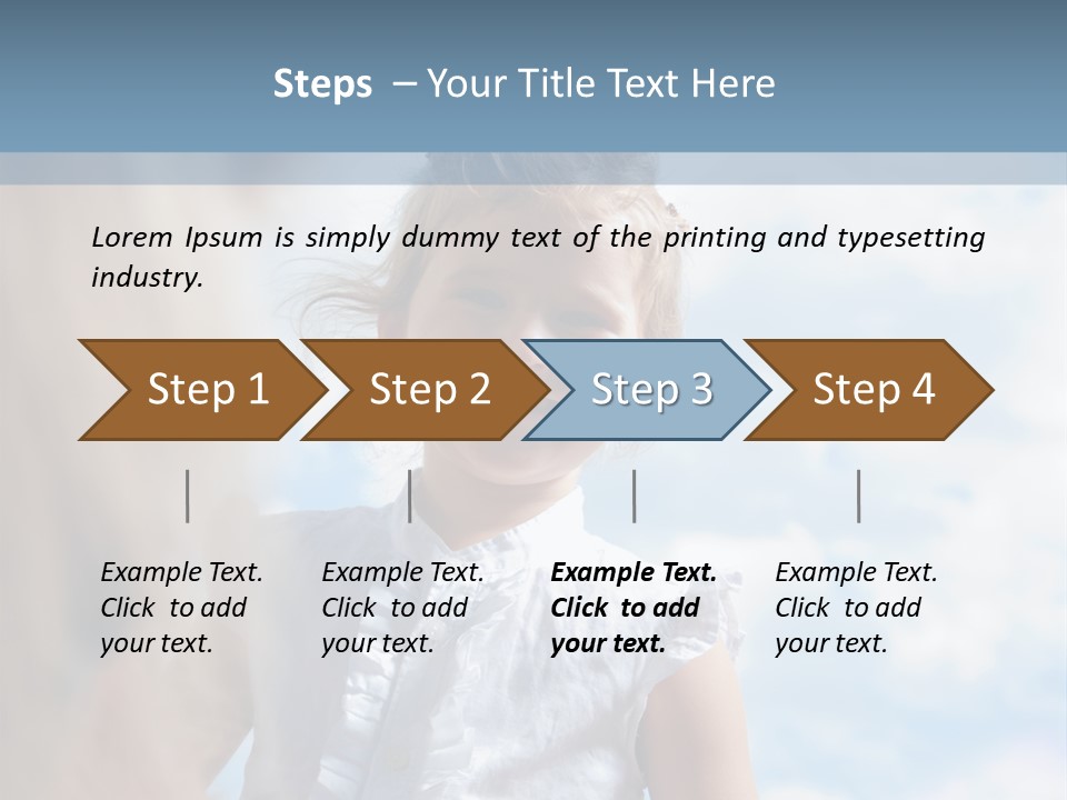 Paddock Child Leisure PowerPoint Template