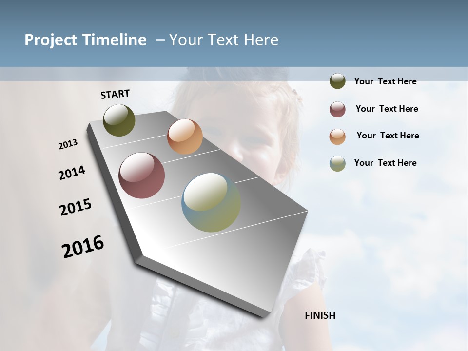 Paddock Child Leisure PowerPoint Template