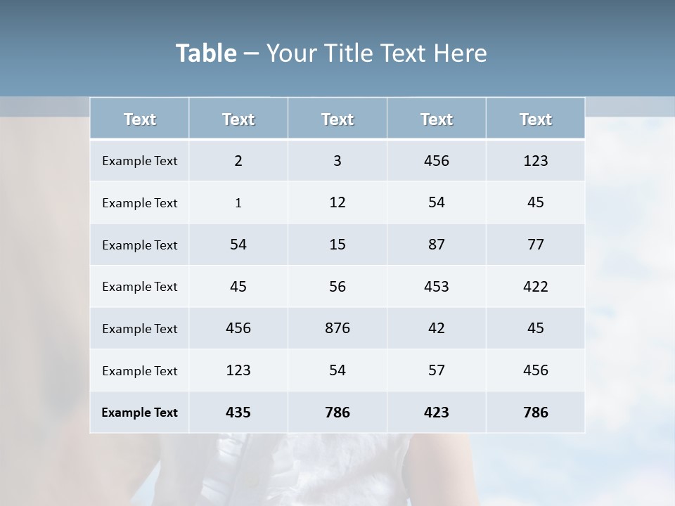 Paddock Child Leisure PowerPoint Template