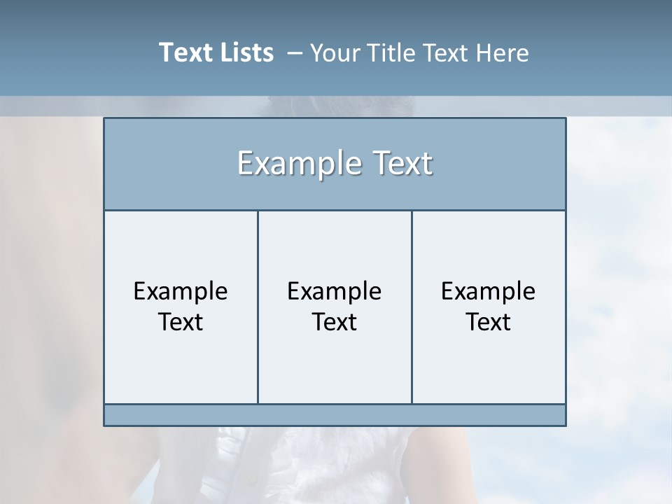 Paddock Child Leisure PowerPoint Template
