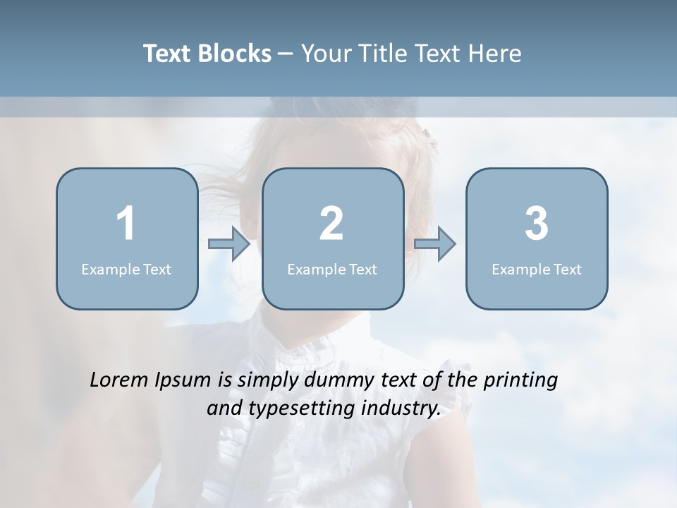 Paddock Child Leisure PowerPoint Template