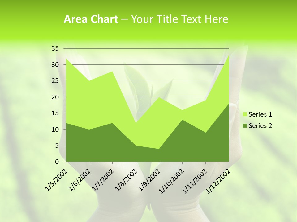 Hand Flora Shielding PowerPoint Template