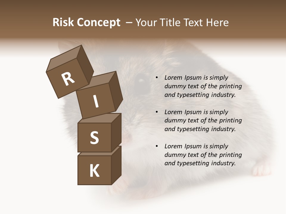 Phodopus Siberian Look PowerPoint Template