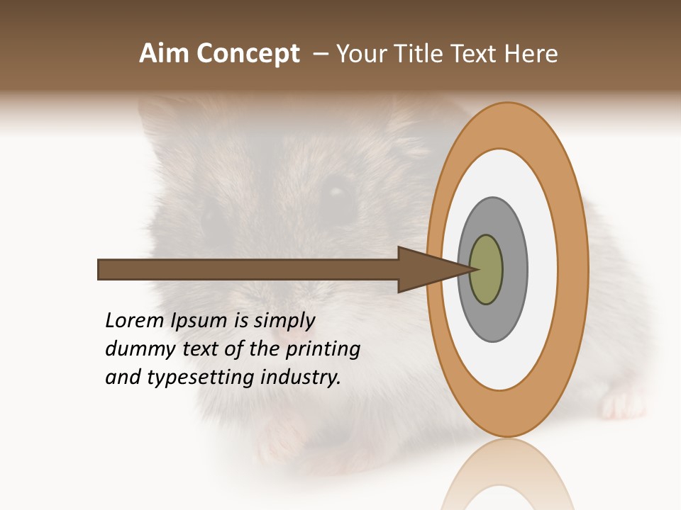 Phodopus Siberian Look PowerPoint Template