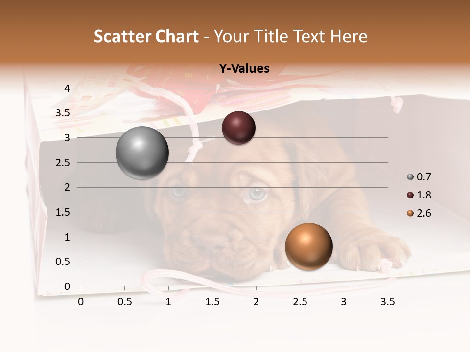 Bag Cute Canine PowerPoint Template