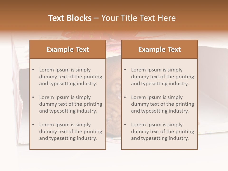 Bag Cute Canine PowerPoint Template