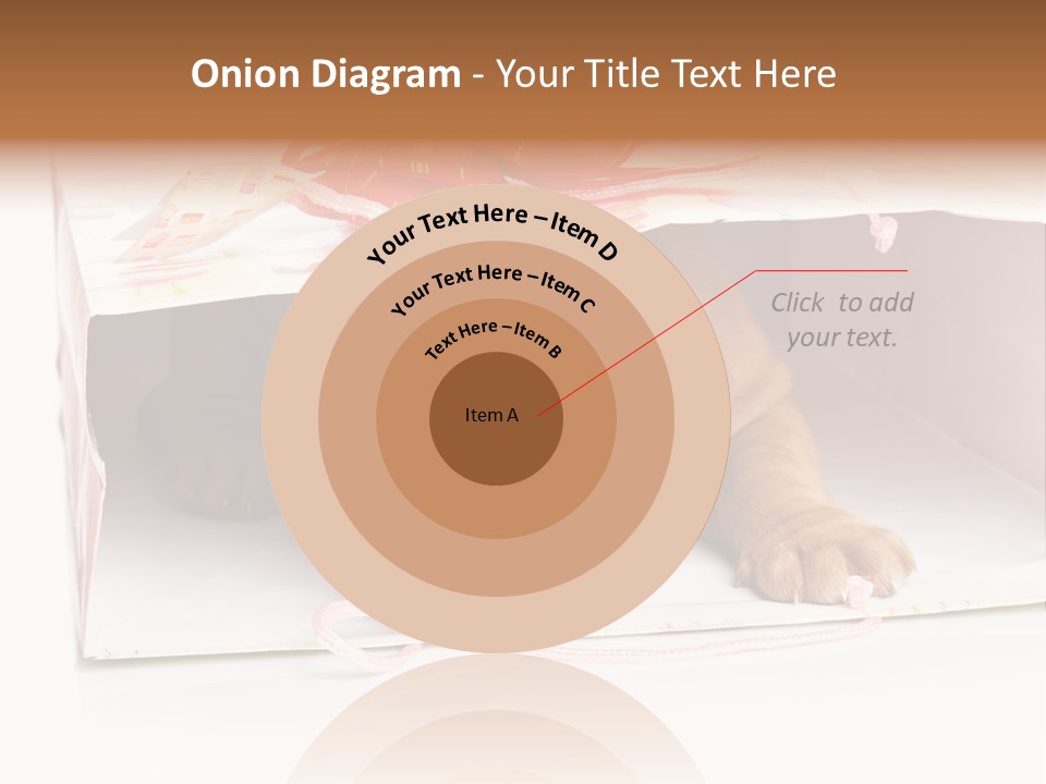 Bag Cute Canine PowerPoint Template